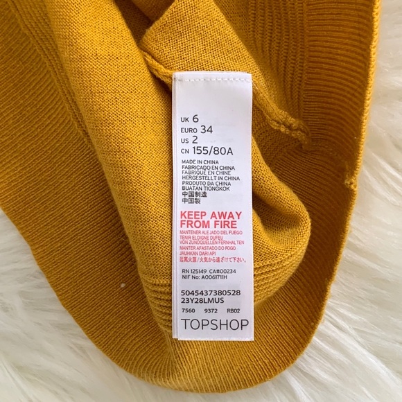 TOPSHOP Rib Boarder Sweater - Picture 7 of 8